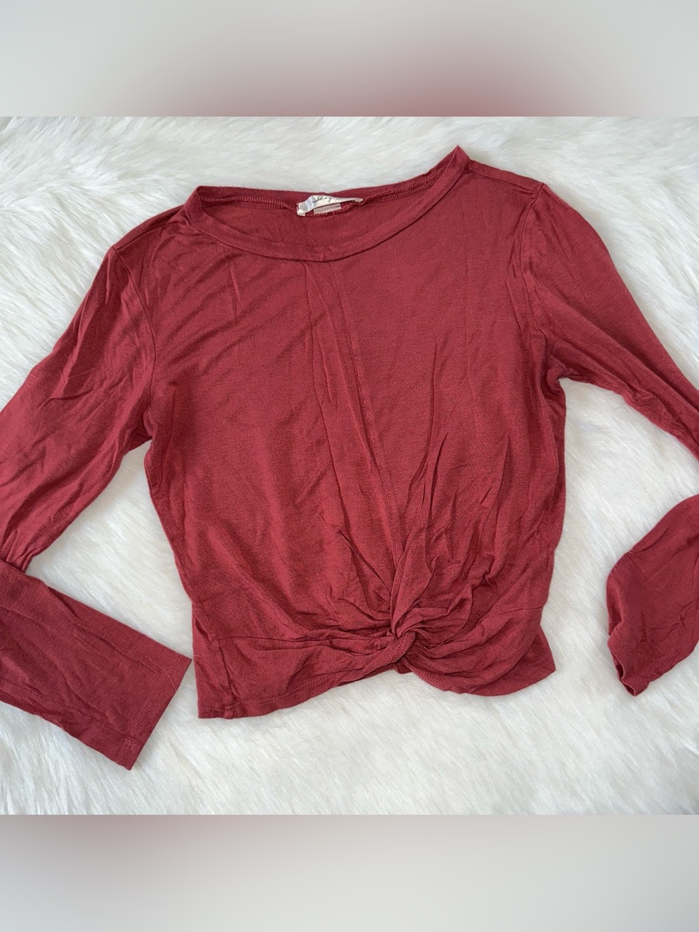 Twist Front Crop Top